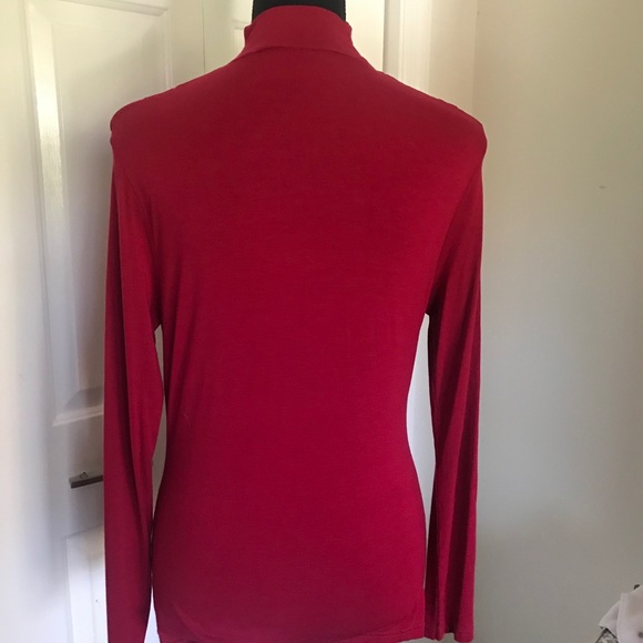 EUC European Transfer turtle neck t-shirt/sweater - Picture 3 of 5